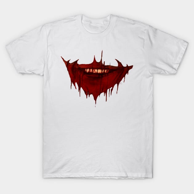 Smile til you bleed T-Shirt by ThatJokerGuy